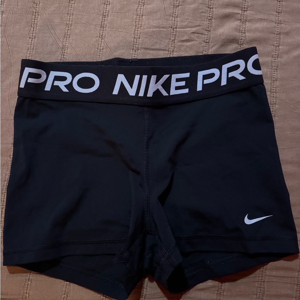 Nike Youth Black Athletic Shorts